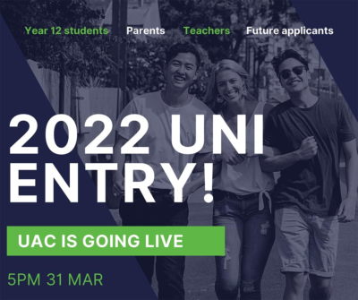 2022 uni entry livestream